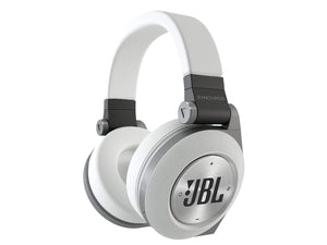 JBL E50BT White Premium Wireless Over-Ear Bluetooth Stereo Headphone, White