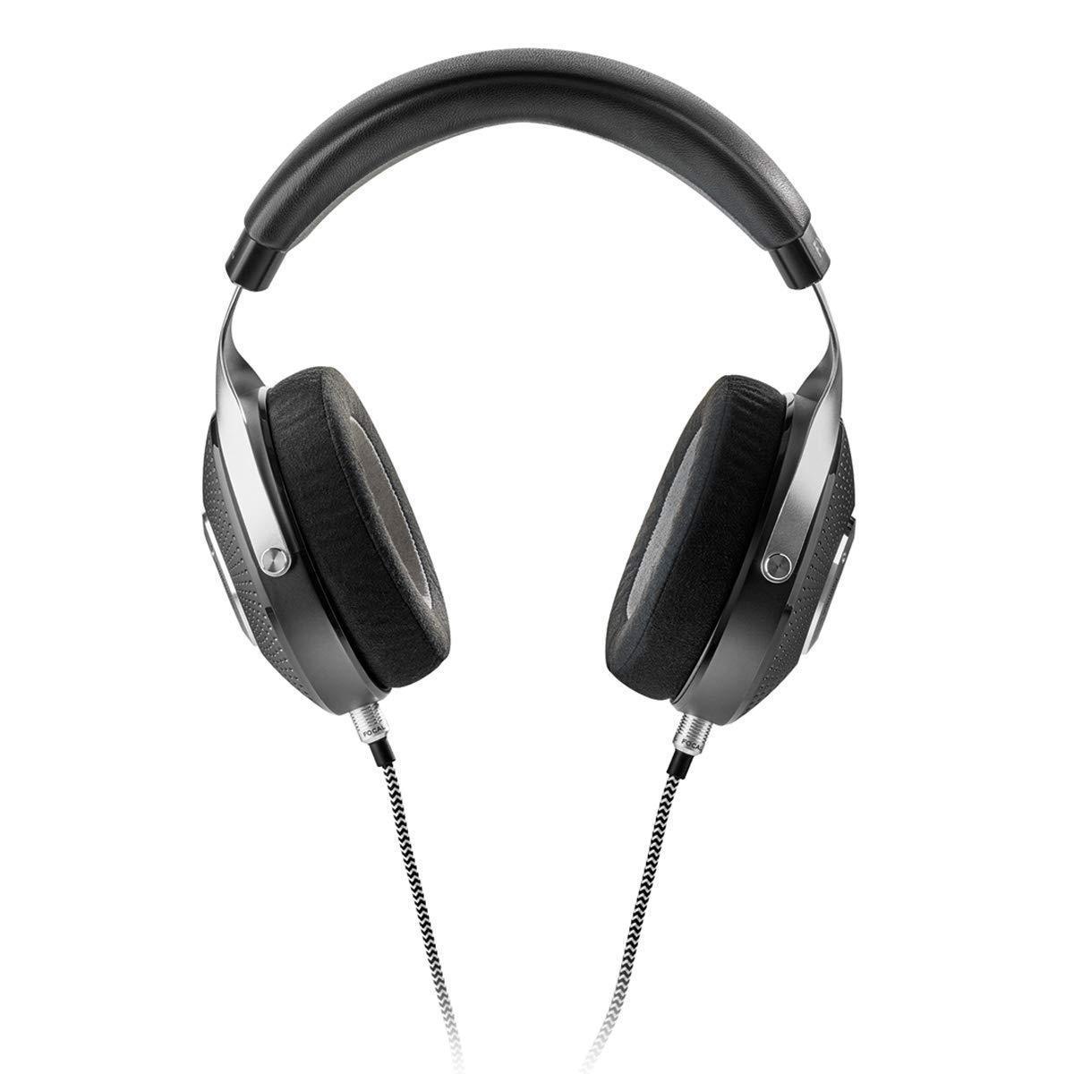 Focal Elegia Audiophile Circum-Aural Closed-Back Over-Ear Headphones (Black/Silver)