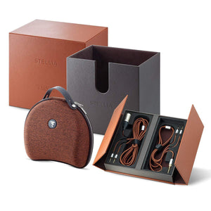 Focal Stellia Closed-Back Circum-Aural Over-Ear Headphones (Cognac)