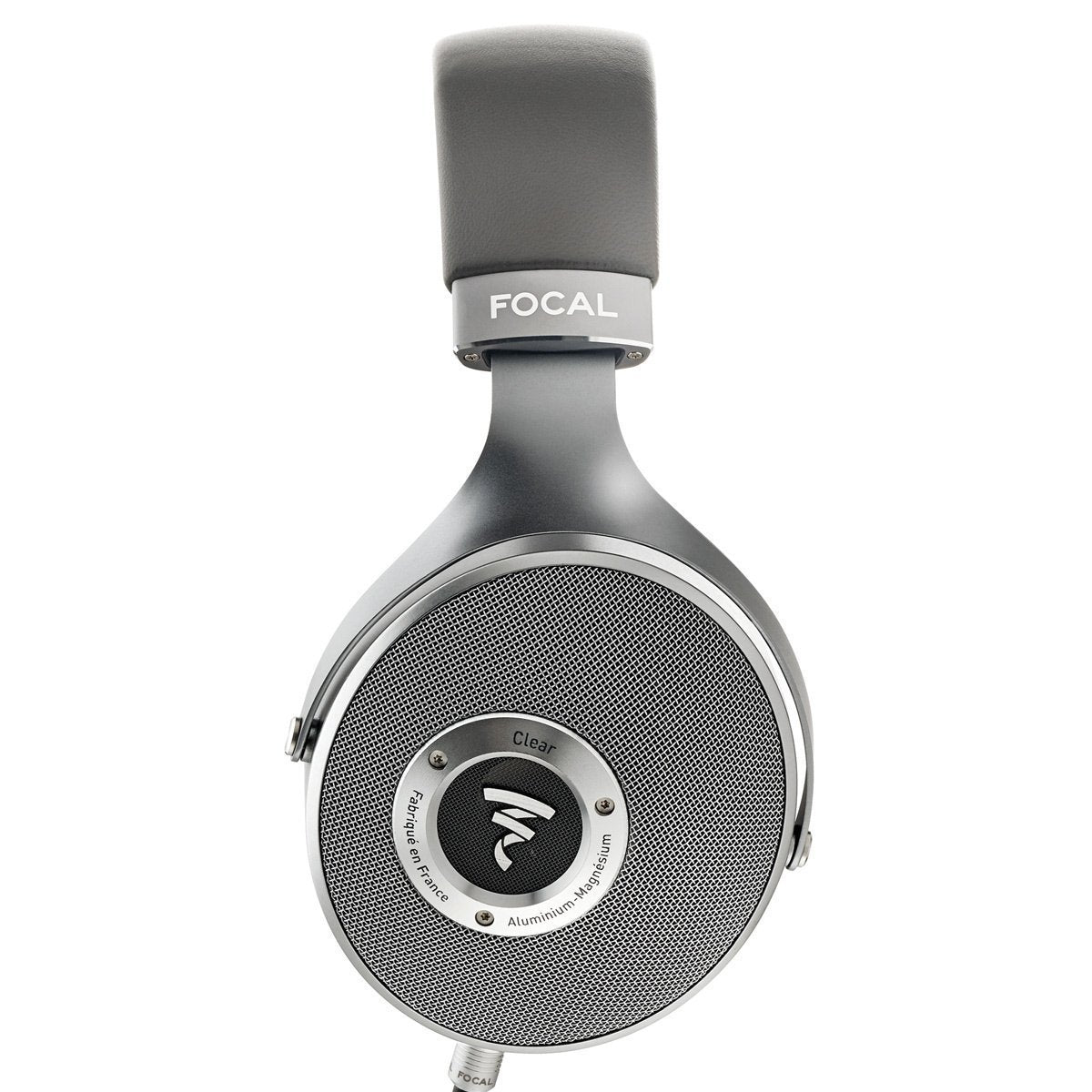 Focal Clear Over-Ear High-Resolution Audiophile Headphones (Gray)