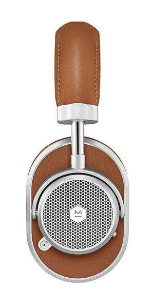 MASTER ＆ DYNAMIC Active Noise-Cancelling Wireless Headphones MW65 (Brown Leather/Silver Metal) MW65S2【Japan Domestic Genuine Products】【Ships from Japan】