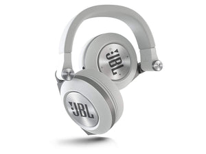 JBL E50BT White Premium Wireless Over-Ear Bluetooth Stereo Headphone, White
